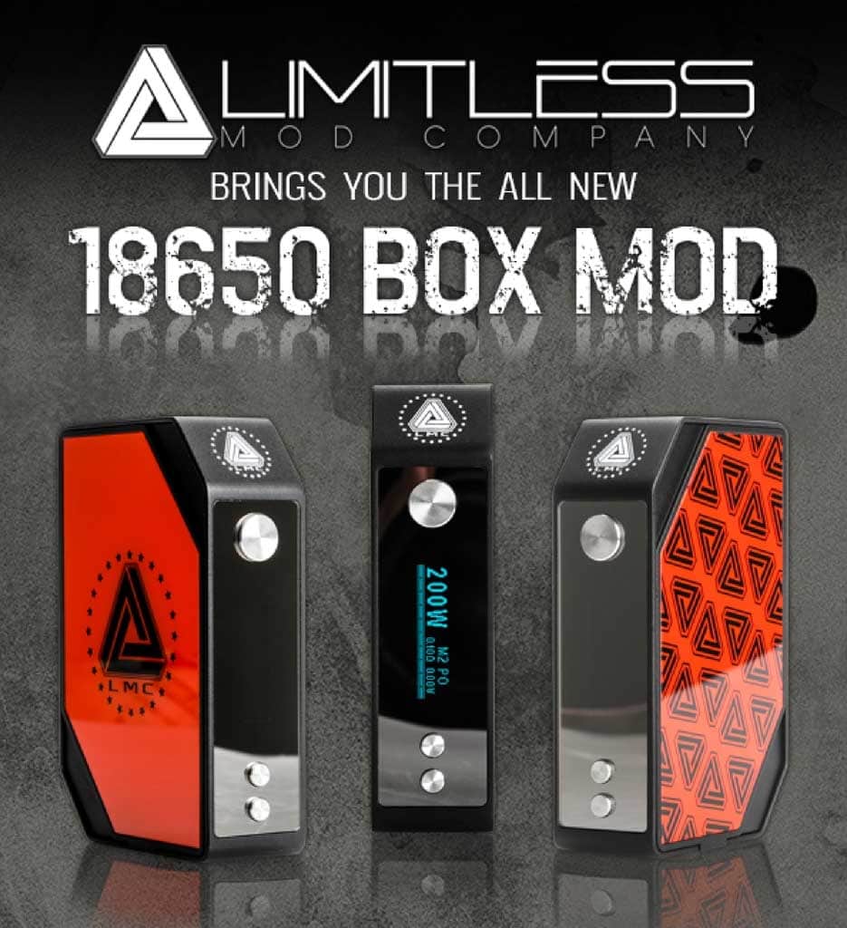 limitless box mod 200 watt